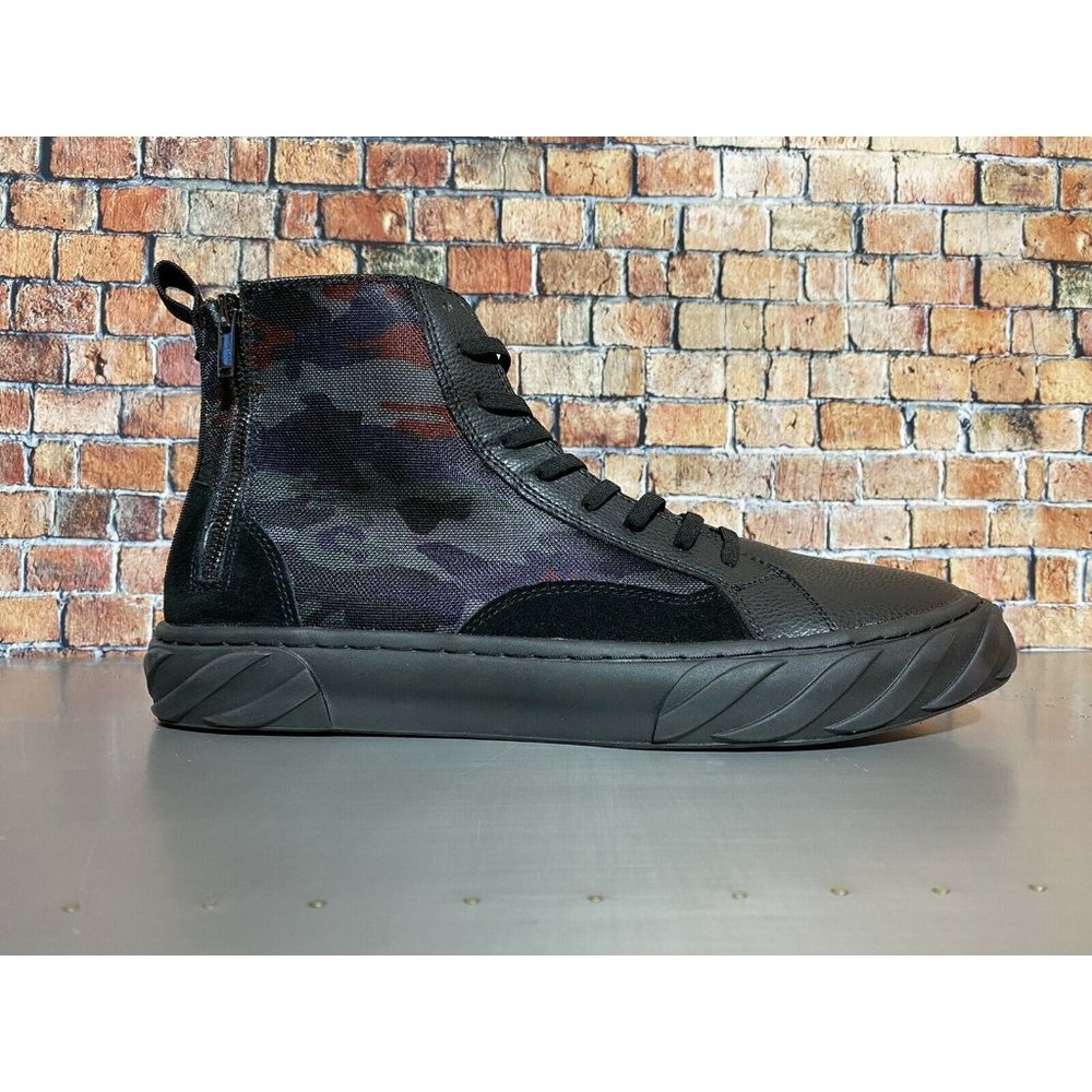 Karl Lagerfeld Paris Men's Nubuck/Leather High-top Sneakers Size 13 Men’s New